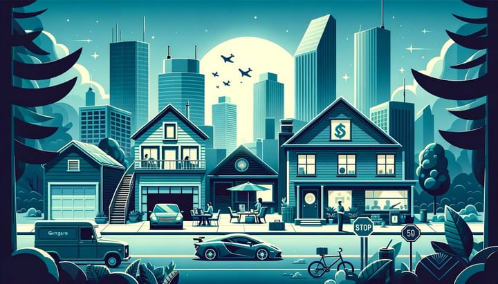 A vintage Apple garage showcasing early computers and tools, symbolizing the company's humble beginnings and innovation journey.