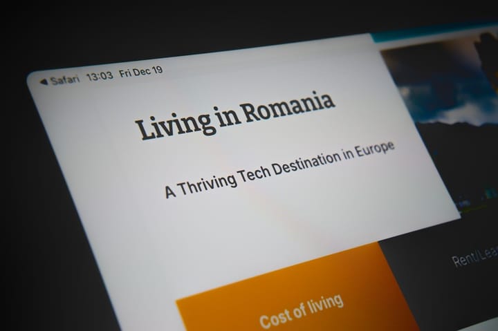 A bustling European cityscape, symbolizing innovation and regulation, with tech elements like AI symbols and digital screens.